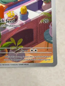 Bulbasuar 143/142 Illustration Rare Stellar Crown Pokemon Near Mint - Image 4