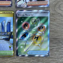 Pokemon TCG 13 Full Art Holo Trainer Lot, Rosas encouragement, Jumbo ice cream - Image 5