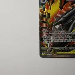 Mega Excadrill ex 103/084 Holo Ultra Rare Pokemon ME05: Pitch Black NM - Image 2