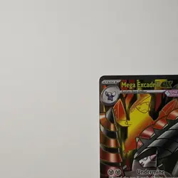 Mega Excadrill ex 103/084 Holo Ultra Rare Pokemon ME05: Pitch Black NM - Image 3