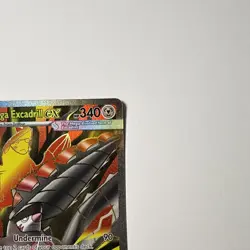 Mega Excadrill ex 103/084 Holo Ultra Rare Pokemon ME05: Pitch Black NM - Image 4