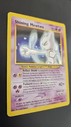 Nintendo Shining Mewtwo Neo Destiny Holo Secret Rare 109/105 2000 Eng 70HP - Image 4