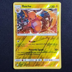 Raichu 67/236 Reverse Holo Rare Cosmic Eclipse Pokemon Lightly Played - Image 1