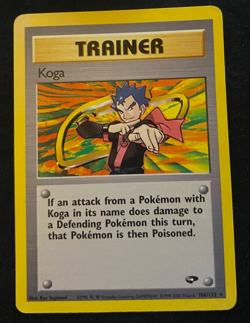 Pokemon Koga 106/132 Gym Challenge - LP - Image 1