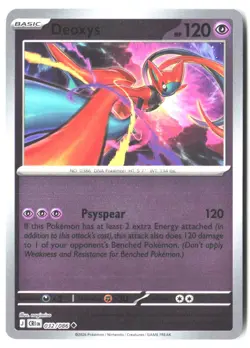 DEOXYS 032/086 Uncommon Chaos Rising Reverse Holo NM - Image 2