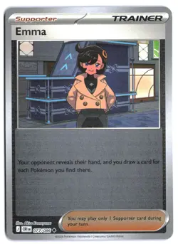 EMMA 077/086 Uncommon Chaos Rising Reverse Holo NM - Image 2