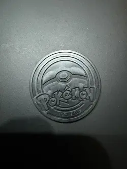 Silver Pokemon TCG Pikachu Coin - Image 2