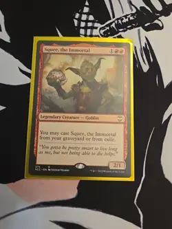 Customer Commander Deck Budget Squee. Mono Red. MTG. - Image 1