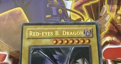 Yugioh Red-Eyes B. Dragon LOB-E056 1st Edition Ultra Rare (LP) - Image 3