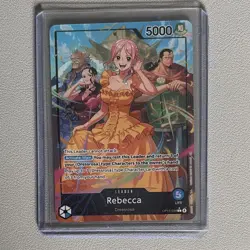 2026 One Piece Adventure on Kami's Island Rebecca Alternate Art #OP15-039 - Image 1