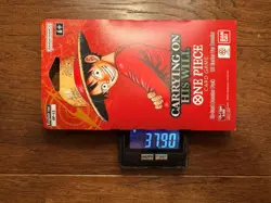 One Piece OP-13 CARRYING ON HIS WILL Sleeved Booster Pack - Heavy - 37.9 🔥 🔥 - Image 1