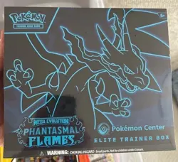 NEW Pokemon Center Exclusive Phantasmal Flames Elite Trainer Box ETB Sealed - Image 1