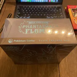 Pokemon Phantasmal Flames Pokemon Center ETB Elite Trainer Box Sealed Brand New - Image 2