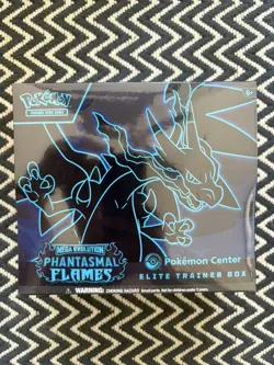 Phantasmal Flames Pokemon Center ETB (Sealed) - Image 1