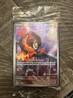 Charcadet 022 Pokemon Center ETB Phantasmal Flames Black Star Promo SEALED - Image 1