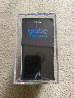 Phantasmal Flames Pokemon Center ETB Sealed In Acrylic Case - Image 3