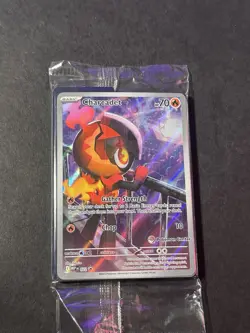 Charcadet 022 Pokemon Center ETB Phantasmal Flames Black Star Promo SEALED - Image 1