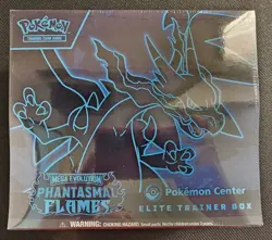 PHANTASMAL FLAMES MEGA EVOLUTION Pokemon Center ETB Factory Sealed TCG Charizard - Image 1