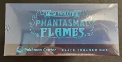 PHANTASMAL FLAMES MEGA EVOLUTION Pokemon Center ETB Factory Sealed TCG Charizard - Image 3