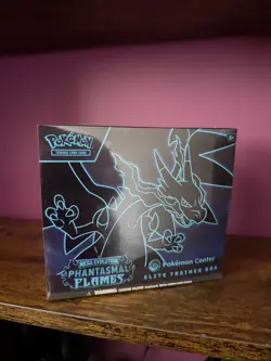 Pokemon TCG Phantasmal Flames Pokemon Center ETB (SEALED) - Image 1