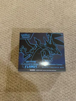 Pokemon TCG Mega Evolution Phantasmal Flames Pokemon Center ETB Sealed - Image 1