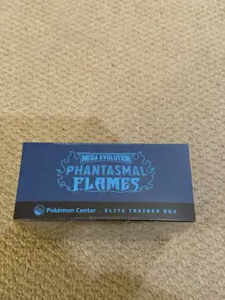 Pokemon TCG Mega Evolution Phantasmal Flames Pokemon Center ETB Sealed - Image 5