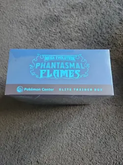 Pokemon Center Mega Evolution Phantasmal Flames Elite Trainer Box ETB Sealed - Image 5