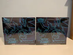 2x Phantasmal Flames Pokemon Center ETB New Sealed - Image 1