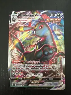 Pokemon TCG Evolving Skies Umbreon VMAX Full Art Holo Card 095/203 Mint/NM - Image 1