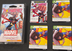 Marvel Champions Ms. Marvel Hero Pack 60 Cards 2019 ENG FFG With 4 Promos Sealed - Image 1