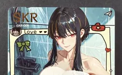Yor Forger (Spy X Family) - Femme Fatale 2 - SKR-009 - #051/188 - Water Card - Image 2