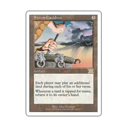 WOTC MtG 6th Ed Storm Cauldron (R) EX - Image 1