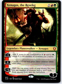 Xenagos, the Reveler 853 Commander Legends: Battle for Baldur's Gate MTG LP - Image 1