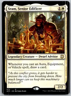 Sram, Senior Edificer 72 Commander: Adventures in the Forgotten Realms Magic - Image 1