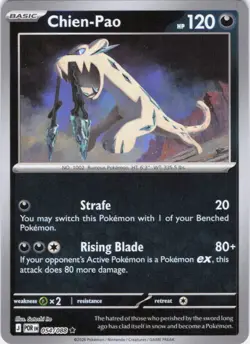 Chien-Pao Perfect Order 054/088 Reverse Holo Pokemon TCG NM - Image 1