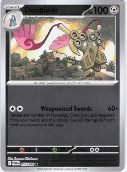 Doublade Perfect Order 057/088 Reverse Holo Pokemon TCG NM - Image 1