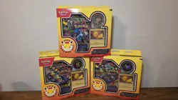 Pokemon Day 2026 Collection Box 30th Anniversary Pikachu Stamped Promo (x 3) - Image 1