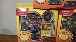 Pokemon Day 2026 Collection Box 30th Anniversary Pikachu Stamped Promo (x 3) - Image 5