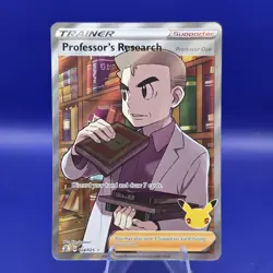 Professor's Research (Professor Oak) 024/025 Celebrations Pokemon Holo NM - Image 1