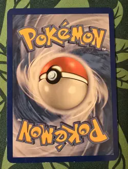 Pokemon TCG Fan Rotom RT1 Secret Rare Rising Rivals 2009 Cracked Ice LP - Image 2