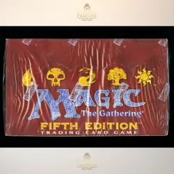 1997 MTG Magic The Gathering Fifth Edition Booster Box Factory Sealed 1D - Image 1