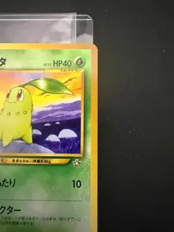 Chikorita Old Back lv.12 No.152 Champion Road Commemorative Card Japanese - Image 3