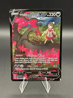 Galarian Moltres V TG20/TG30 Swsh10: Astral Radiance Trainer Gallery Holo NM - Image 1
