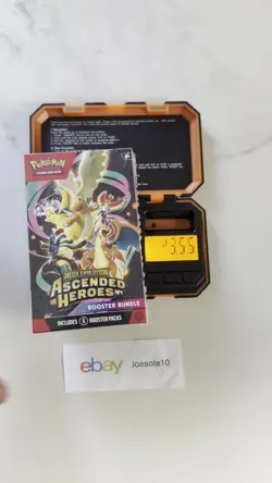 HEAVY WEIGHTED Pokemon TCG Ascended Heroes Booster Bundle Brand New and Sealed - Image 2
