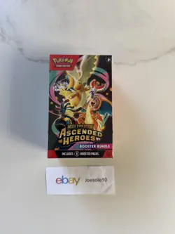 HEAVY WEIGHTED Pokemon TCG Ascended Heroes Booster Bundle Brand New and Sealed - Image 4