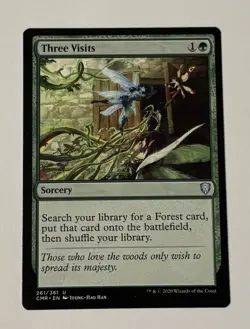 MTG Three Visits - Commander Legends NM - Image 1