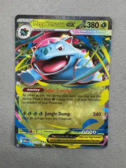 Pokemon TCG Mega Venusaur EX 003/132 Mega Evolution Holo Double Rare MINT - Image 2