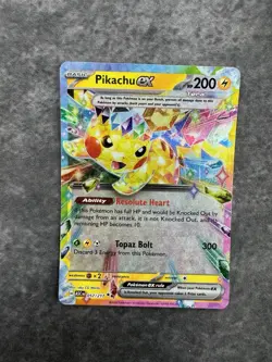 Pikachu ex 057/217 Me: Ascended Heroes Holo Full Art Double Rare Pokemon MINT MT - Image 1