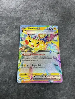 Pikachu ex 057/217 Me: Ascended Heroes Holo Full Art Double Rare Pokemon MINT MT - Image 2