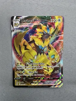 Zeraora VMAX 054/159 Ultra Rare Crown Zenith Pokemon TCG MINT - Image 2